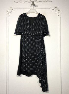 容悦 8343S146 时尚连衣裙品牌女装折扣颦薪