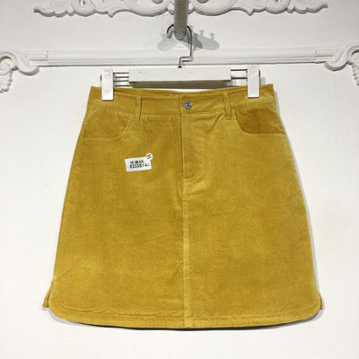 秋Y系列 8333S143 时尚短裙品牌女装折扣颦薪