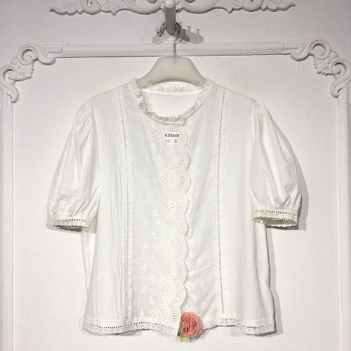 容悦 K50548 时尚衬衫品牌女装折扣颦薪
