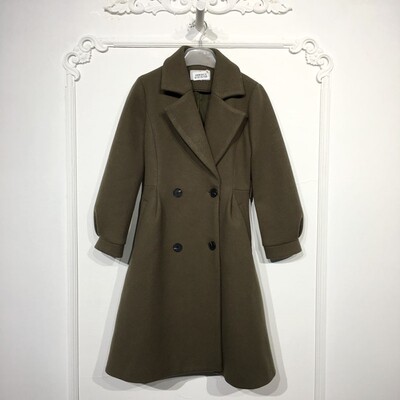 薇系列 8151S195 时尚毛呢外套品牌女装折扣颦薪