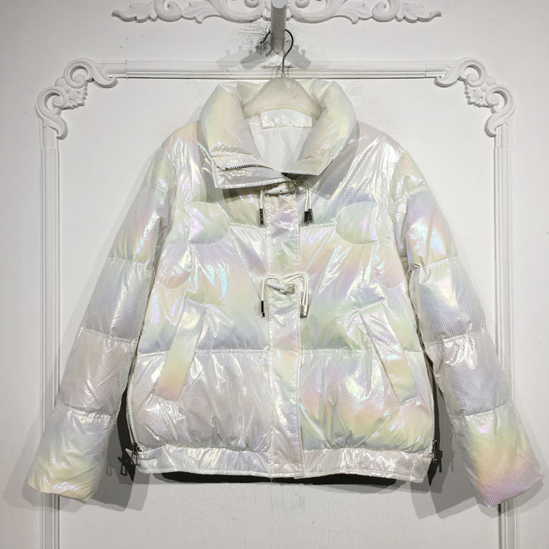 容系列 8063S062 时尚短款羽绒服品牌女装折扣颦薪