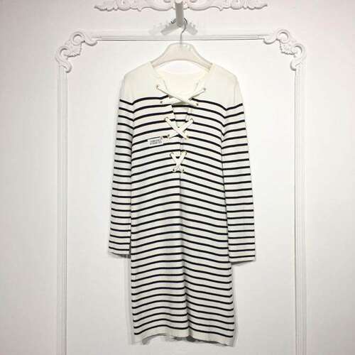 欧系列 8184S123 时尚连衣裙品牌女装折扣颦薪