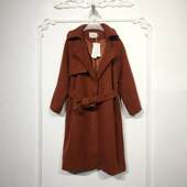 8025S028 时尚 长款 潮系列 毛呢外套品牌女装 折扣颦薪