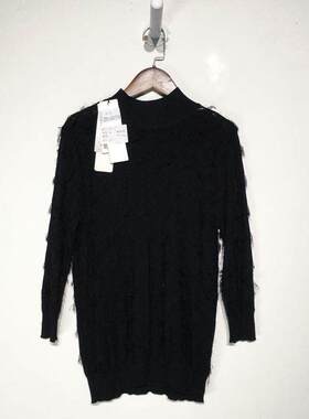 潮系列 Z01-A00718 时尚针织衫品牌女装折扣颦薪