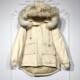 西树系列 折扣颦薪 羽绒服真毛领品牌女装 8275S174 时尚