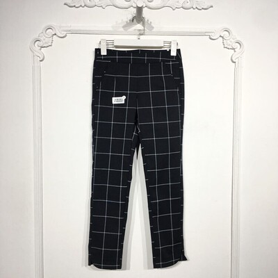 潮系列 8166S057 时尚九分裤品牌女装折扣颦薪