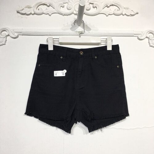 对B系列 8209S296 时尚牛仔短裤品牌女装折扣颦薪