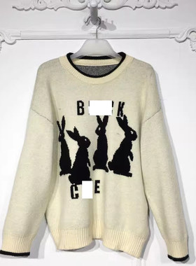 潮系列 8299S114 时尚针织衫品牌女装折扣颦薪