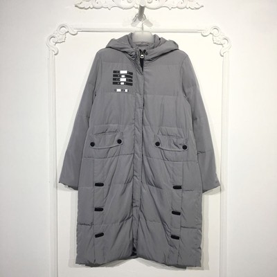 N系列 8167S148 时尚长款羽绒服品牌女装折扣颦薪