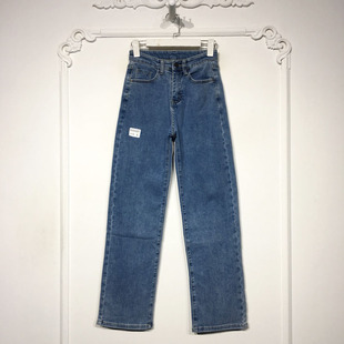 品牌女装 容系列 牛仔长裤 时尚 折扣颦薪 K50307