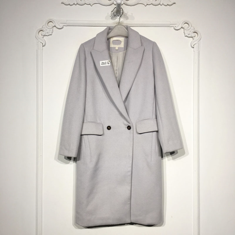 N系列 8286S296 时尚毛呢外套品牌女装折扣颦薪