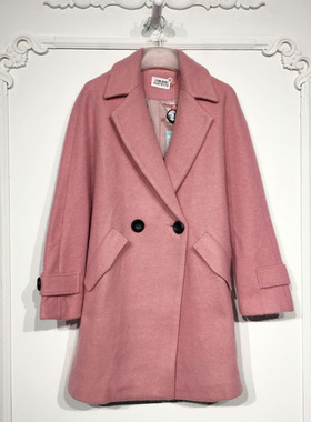 UGC系列 8247S170 时尚毛呢外套品牌女装折扣颦薪