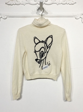 欧系列 8072S034 时尚羊毛针织衫品牌女装折扣颦薪