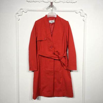 衣系列 8165S281 时尚风衣外套品牌女装折扣颦薪