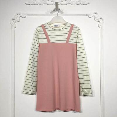 伊X系列 8163S016 时尚连衣裙品牌女装折扣颦薪