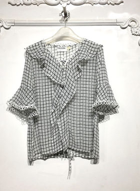 NZ系列 D83396 时尚上装品牌女装折扣颦薪