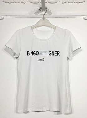 乔系列 8206S175 时尚T恤品牌女装折扣颦薪