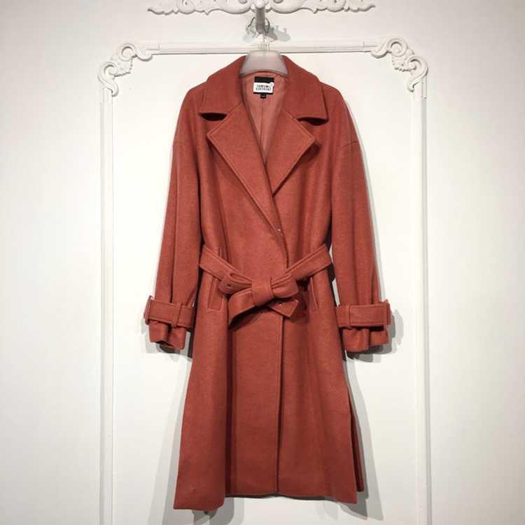 衣PTC旗下奢系列 8283S247 时尚毛呢外套品牌女装折扣颦薪