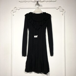 针织连衣裙品牌女装 时尚 折扣颦薪 8300S010 欧系列