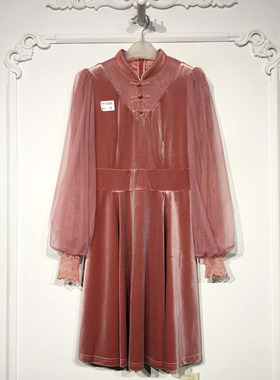 TE系列 PF12498 时尚连衣裙品牌女装折扣馨薪