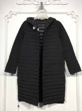 西树系列 D90331 时尚长款羽绒服品牌女装折扣颦薪