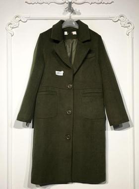 N系列 8246S295 时尚毛呢外套品牌女装折扣颦薪