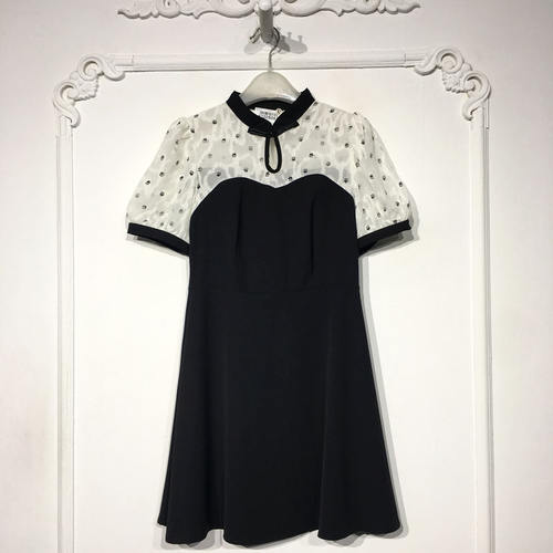 BNSN系列 8330S083 时尚连衣裙品牌女装折扣颦薪