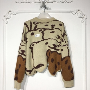 唐S系列 8288S004 时尚针织衫品牌女装折扣颦薪