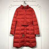 8253S131 时尚 长款 欧系列 羽绒服品牌女装 折扣颦薪