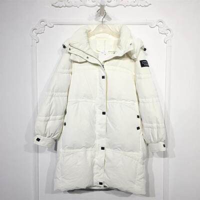 谧系列 8045S066 时尚长款羽绒服品牌女装折扣颦薪