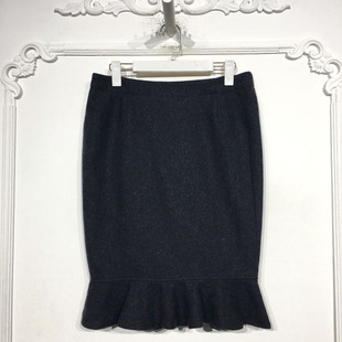毛呢短裙品牌女装 时尚 折扣靓 8156S103 N系列