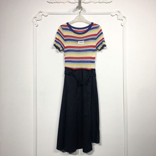 恩RN系列 8197S076 时尚连衣裙品牌女装折扣颦薪