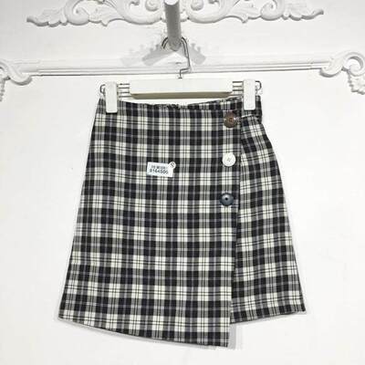 潮系列 8164S005 时尚短裙品牌女装折扣颦薪