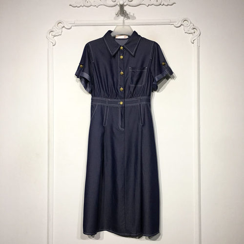 容悦 K50712 时尚连衣裙品牌女装折扣颦薪