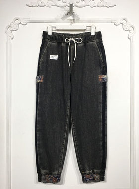 N系列 8116S119 时尚牛仔长裤品牌女装折扣颦薪