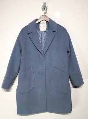 潮系列 Z01-A01497 时尚加棉毛呢外套品牌女装折扣颦薪