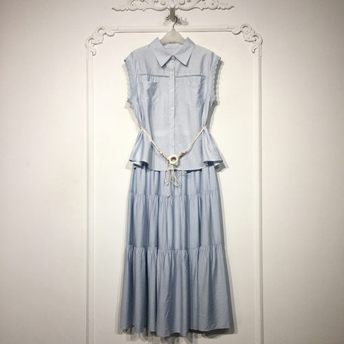 容悦 YB001179 时尚套装两件套品牌女装折扣颦薪