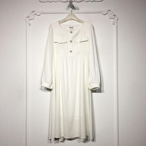 YZQ系列 8328S224 时尚连衣裙品牌女装折扣颦薪