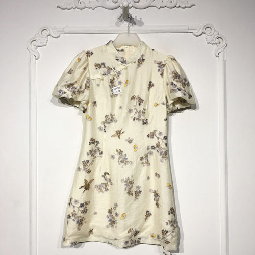 容悦 K50498 时尚国风新中式连衣裙品牌女装折扣颦薪