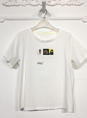 卡LBS系列 8207S019 时尚T恤品牌女装折扣颦薪