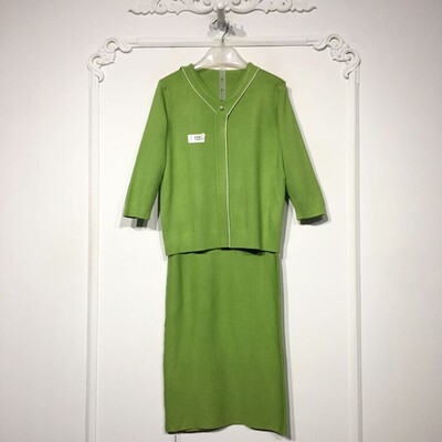 西树系列 8289S097 时尚针织套装两件套品牌女装折扣颦薪