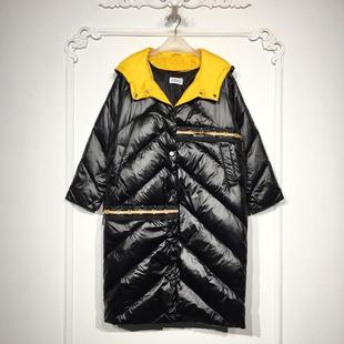 羽绒服品牌女装 时尚 折扣颦薪 8280S048 潮系列