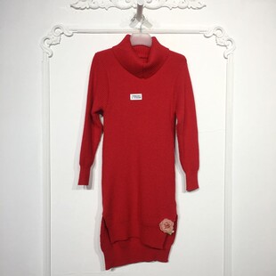 针织连衣裙品牌女装 时尚 折扣颦薪 8157S299 乔系列