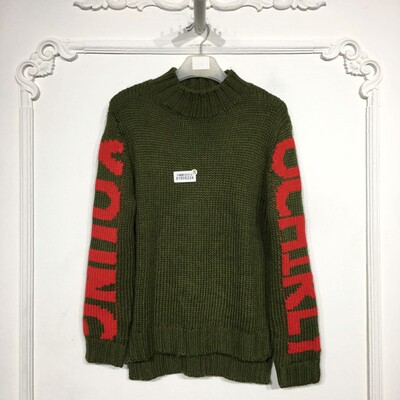 欧系列 8190S224 时尚针织衫品牌女装折扣颦薪