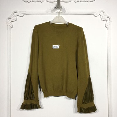 欧系列 8177S046 时尚针织衫品牌女装折扣颦薪