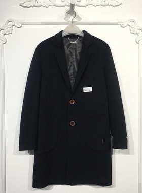 JPDS系列  LM00720 时尚羊毛双面呢毛呢大衣品牌男装折扣馨