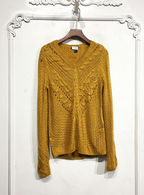 网红*SLN系列 D78774 时尚针织衫品牌女装折扣颦薪