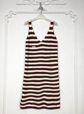 HC系列 D86844 时尚针织连衣裙品牌女装折扣颦薪