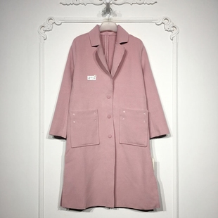 毛呢外套品牌女装 时尚 折扣颦薪 8282S048 潮系列