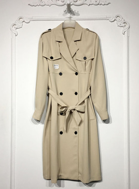 KRD系列 D99760 时尚风衣外套品牌女装折扣馨呦